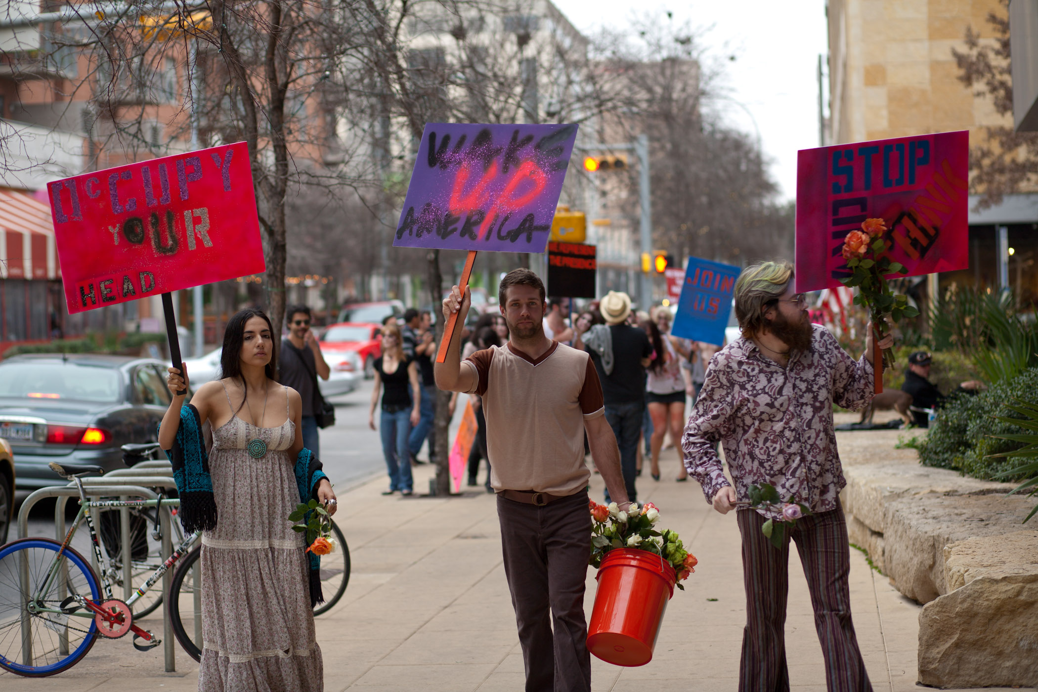 Protesters